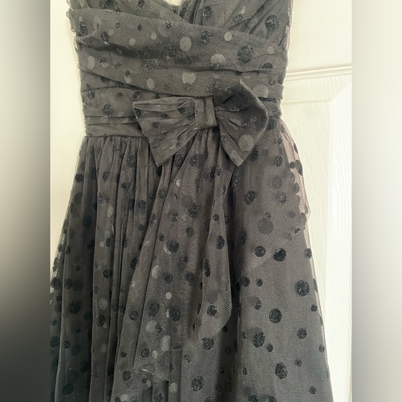 BNWT strapless mesh polka dot dress - Picture 2 of 5